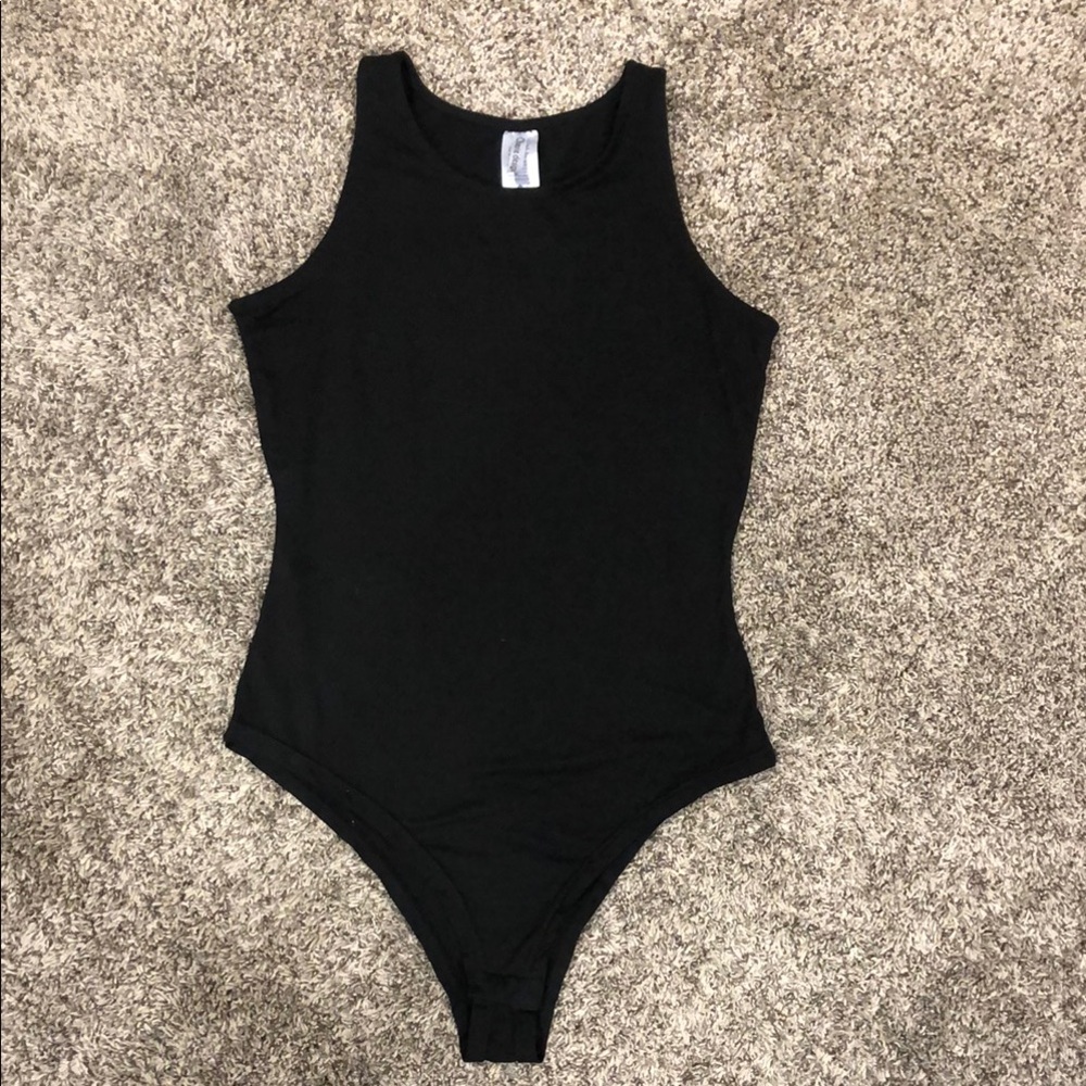 Cherie Design Women’s Black One Piece Bodysuit Size S/M
